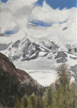 Veduta dal Morteratsch